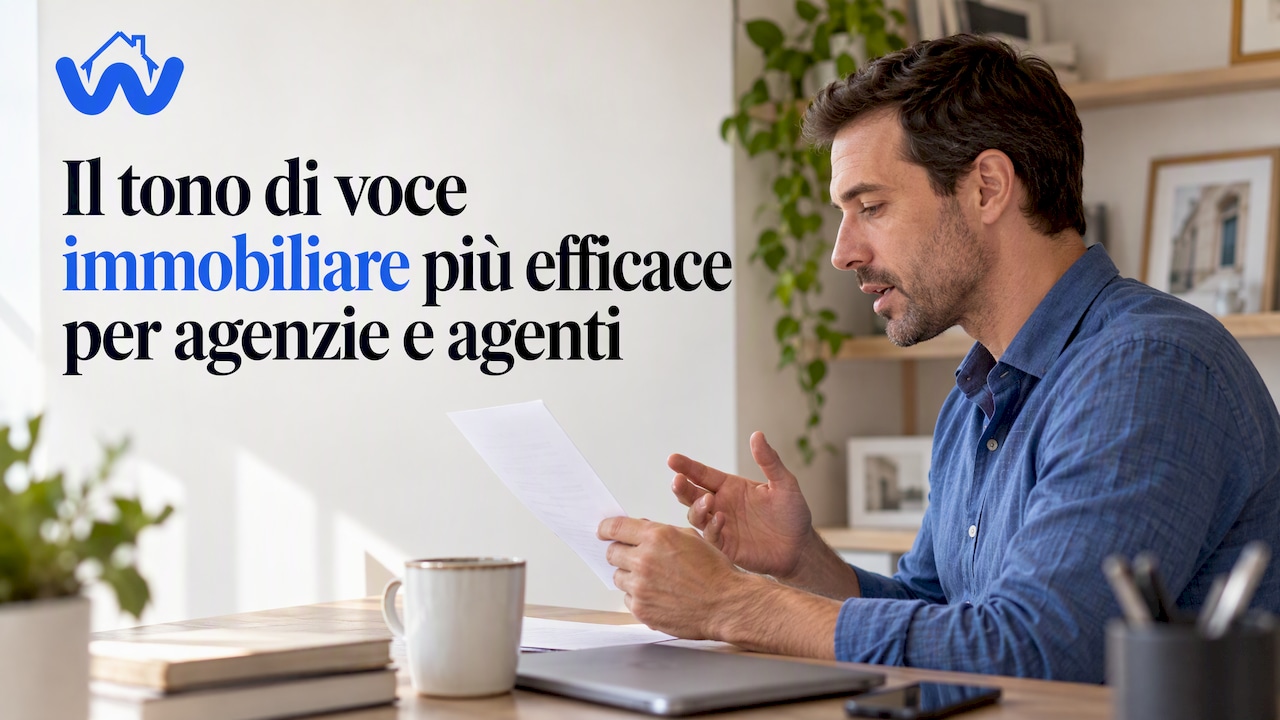 Qual è il tono di voce immobiliare più efficace per agenzie e agenti