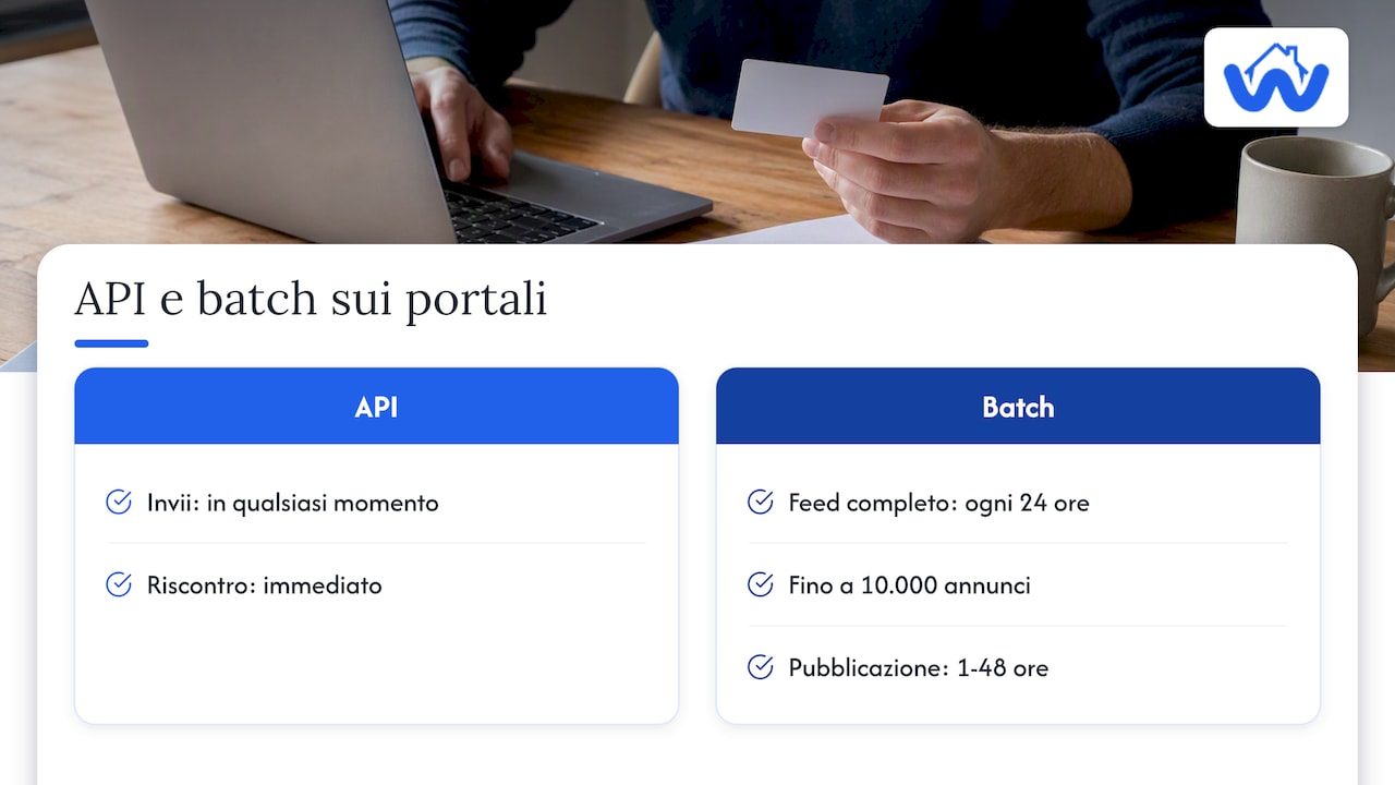 Confronto tra tempi e limiti di API e batch