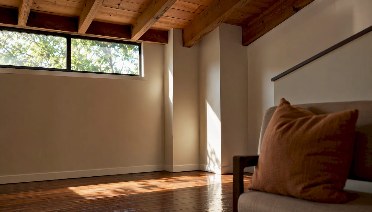 Interni dal design moderno valorizzati dalla luce naturale
